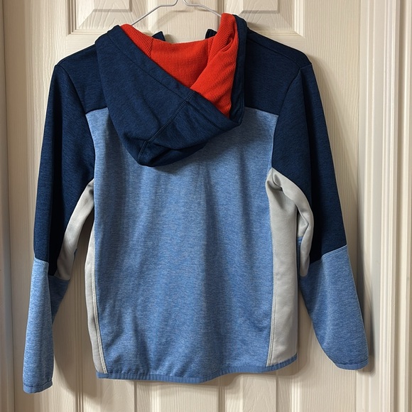 RBX Blue and Gray Zip-Up Hoodie - Picture 2 of 4